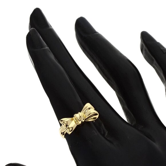 TIFFANY & CO. 18k Yellow Gold Ring - Picture 7 of 11